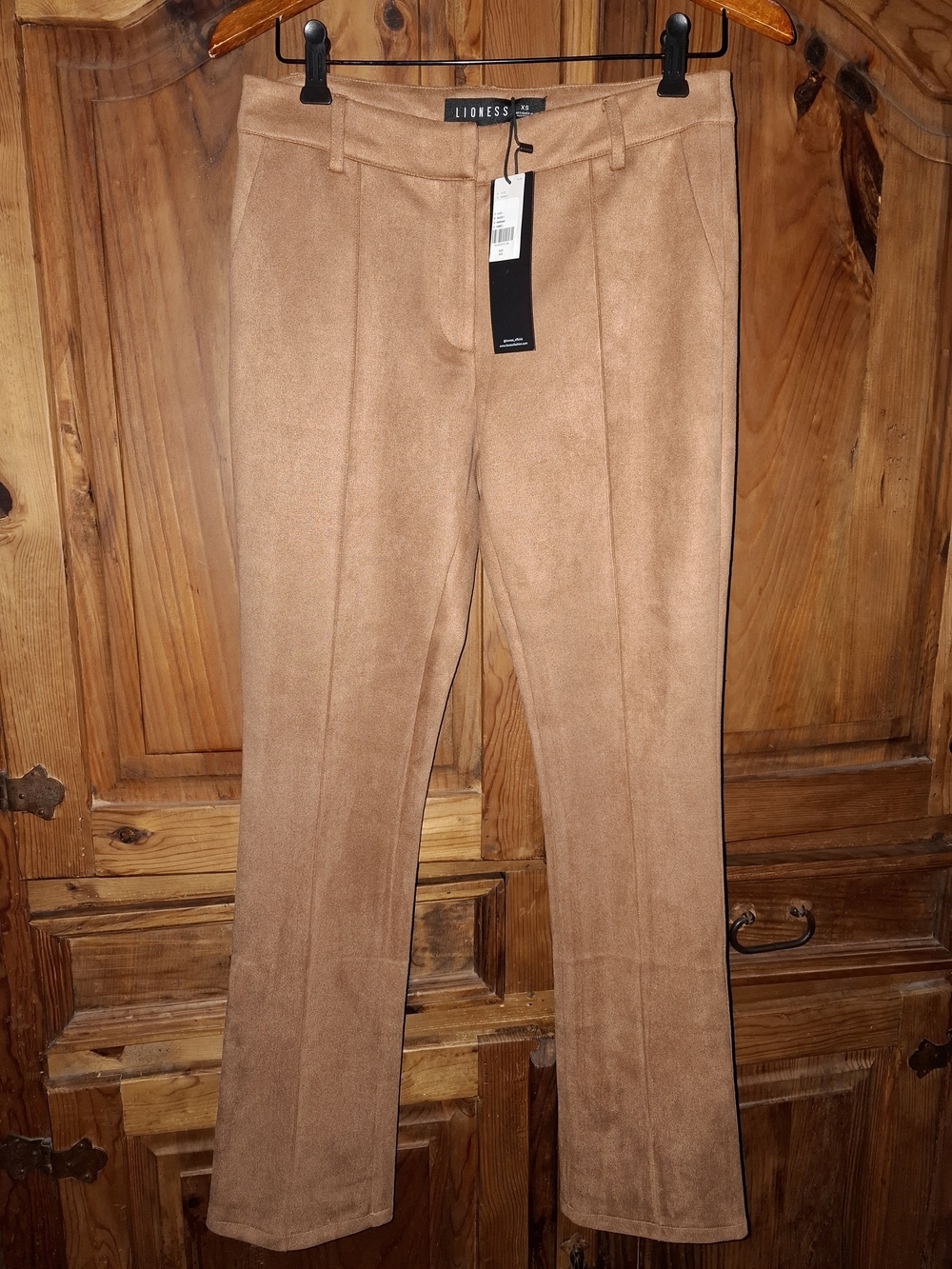 Anthropologie Lioness Camel-Color Boot Cut Pants